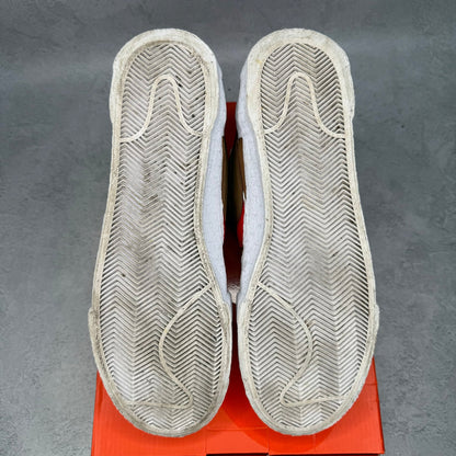 Nike Blazer Low sacai British Tan *pre - owned* SIZE 11 - Kicks Collective PA - Nike - DD1877-200 - Men's Shoes - 11M/12.5W - Pre - Owned