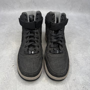 Nike Air Force 1 Hi SE Denim Black/Dark Grey - Cobblestone (Women's) *pre - owned* SIZE 8W/6.5Y - Kicks Collective PA - Nike - 860544-003 - Women's Shoes - 6.5M/8W - Pre - Owned - No Box