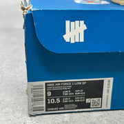Nike Air Force 1 Low SP Undefeated 5 On It Blue Yellow Croc *pre-owned* SIZE 9