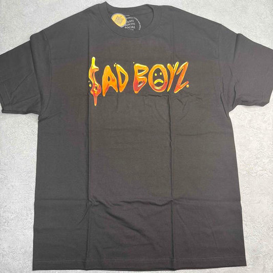Anti Social Social Club Sadboyz Sad Boyz Honey Tee Black