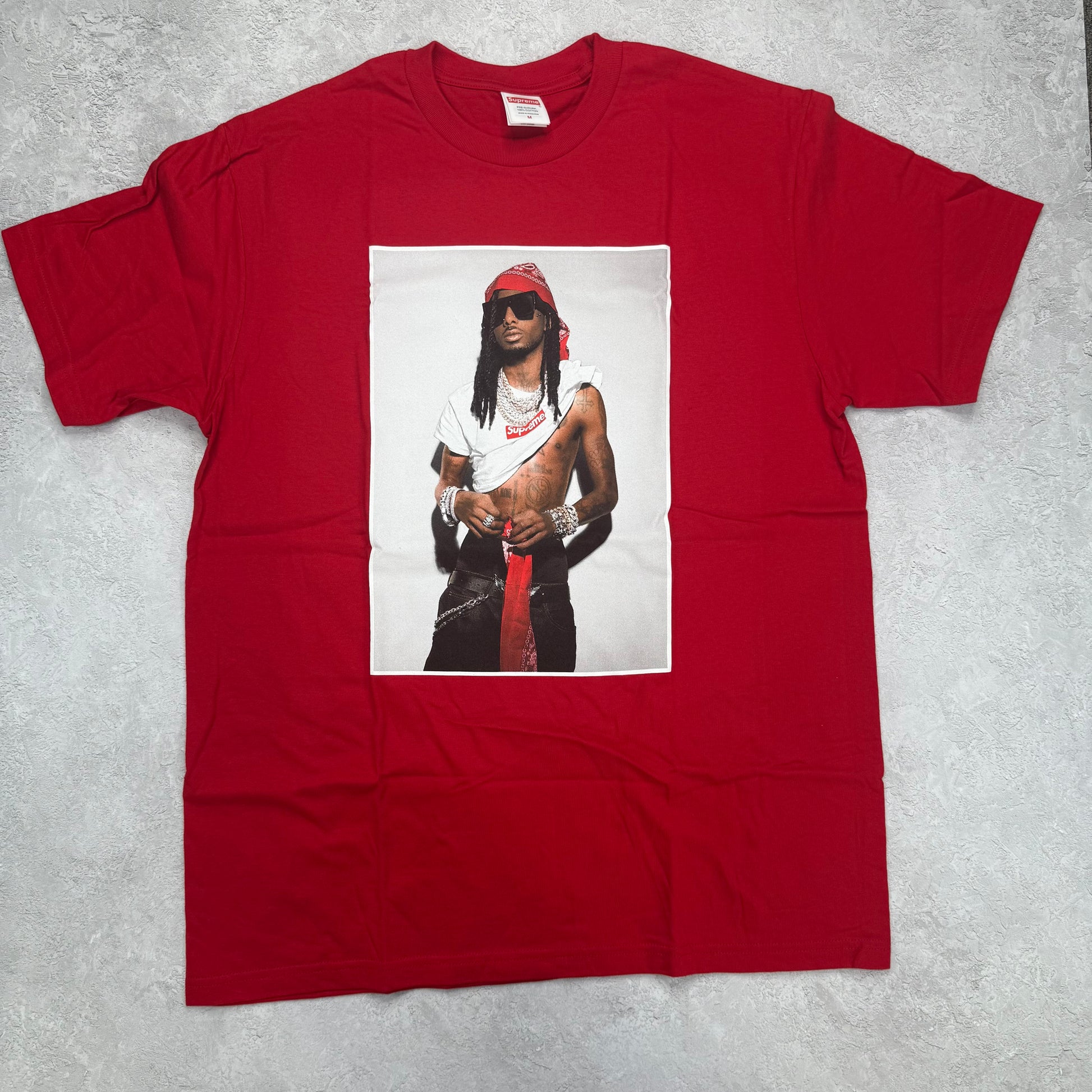 Supreme Playboi Carti Tee Red SIZE M