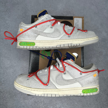 Nike Dunk Low Off-White Lot 13 *pre-owned* SIZE 11.5