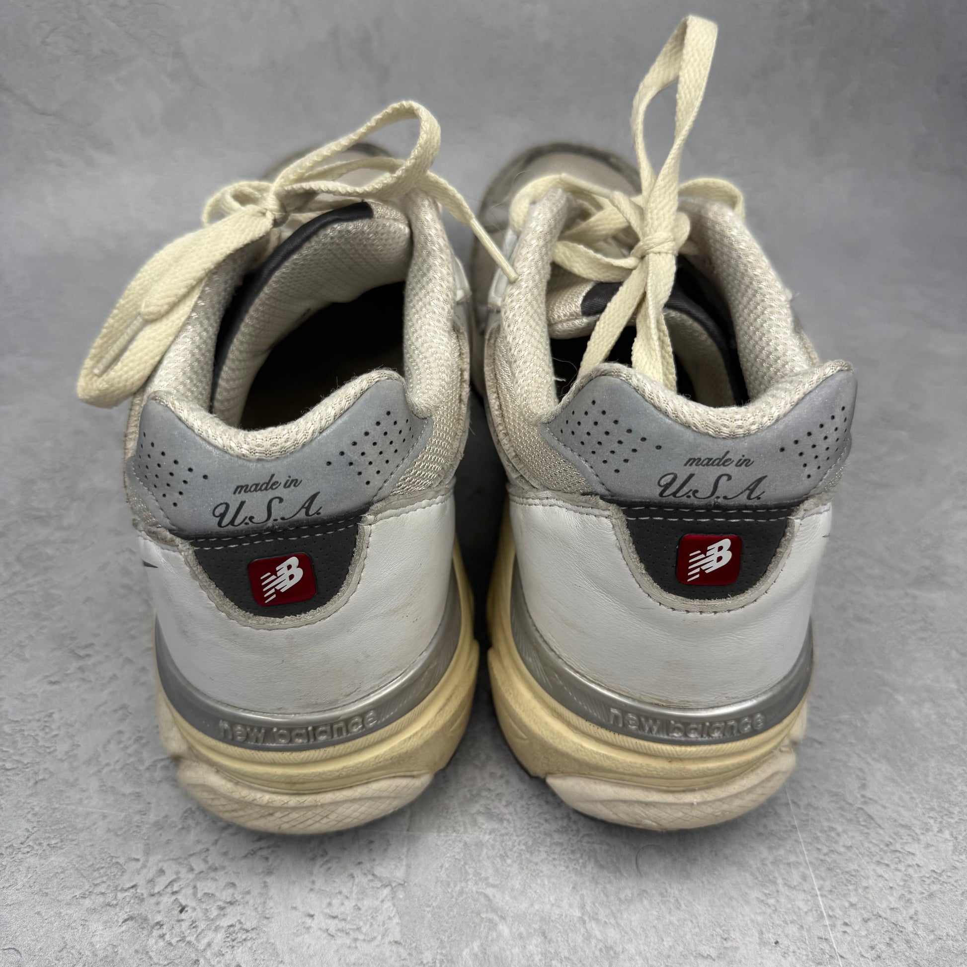 New Balance 990v3 MiUSA Teddy Santis Sea Salt *pre-owned* SIZE 11.5