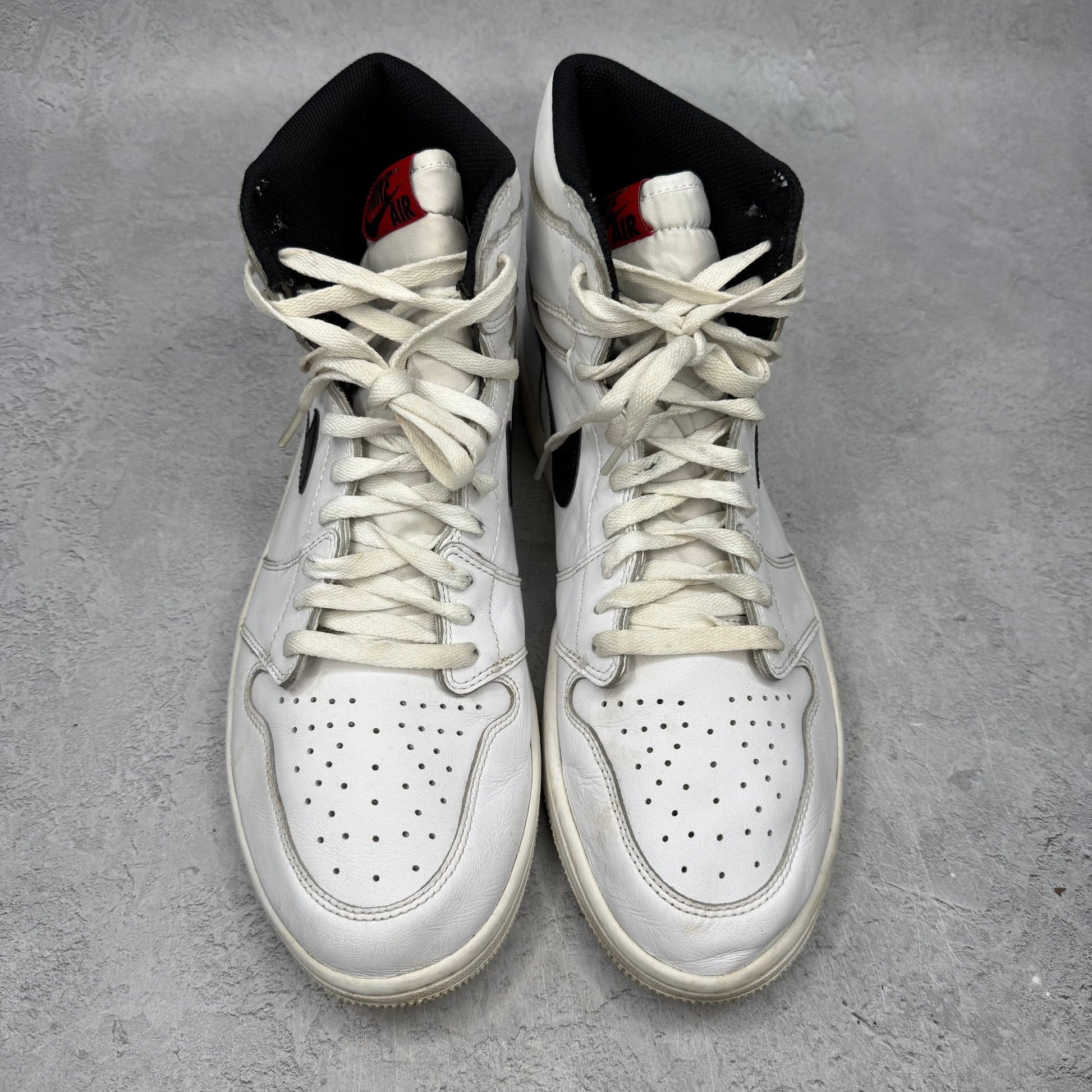 Jordan 1 Retro Yin Yang White *pre - owned* SIZE 13 - Kicks Collective PA - Jordan - 555088-102 - Men's Shoes - 13M/14.5W - Pre - Owned - No Box