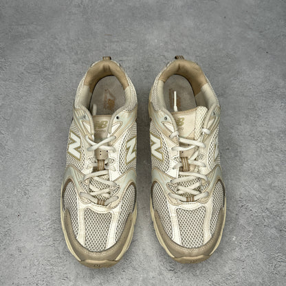 New Balance 530 Beige Angora *pre-owned* SIZE 10.5