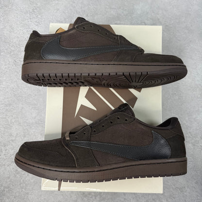 Jordan 1 Retro Low OG SP Travis Scott Velvet Brown