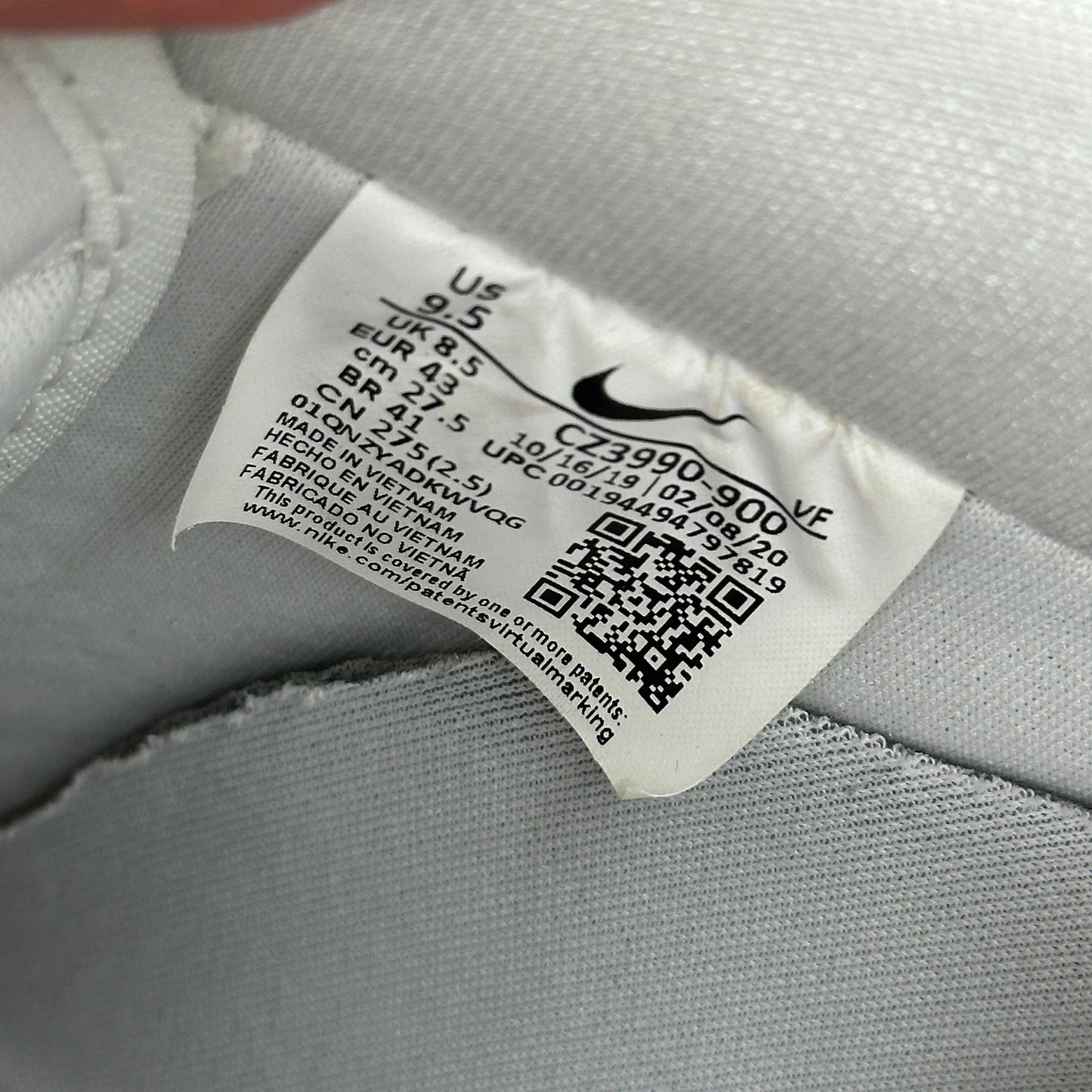 Nike Air Force 1 Flyleather Ruohan Wang *pre - owned* SIZE 9.5 - Kicks Collective PA - Nike - CZ3990-900 - Men's Shoes - 9.5M/11W - Pre - Owned