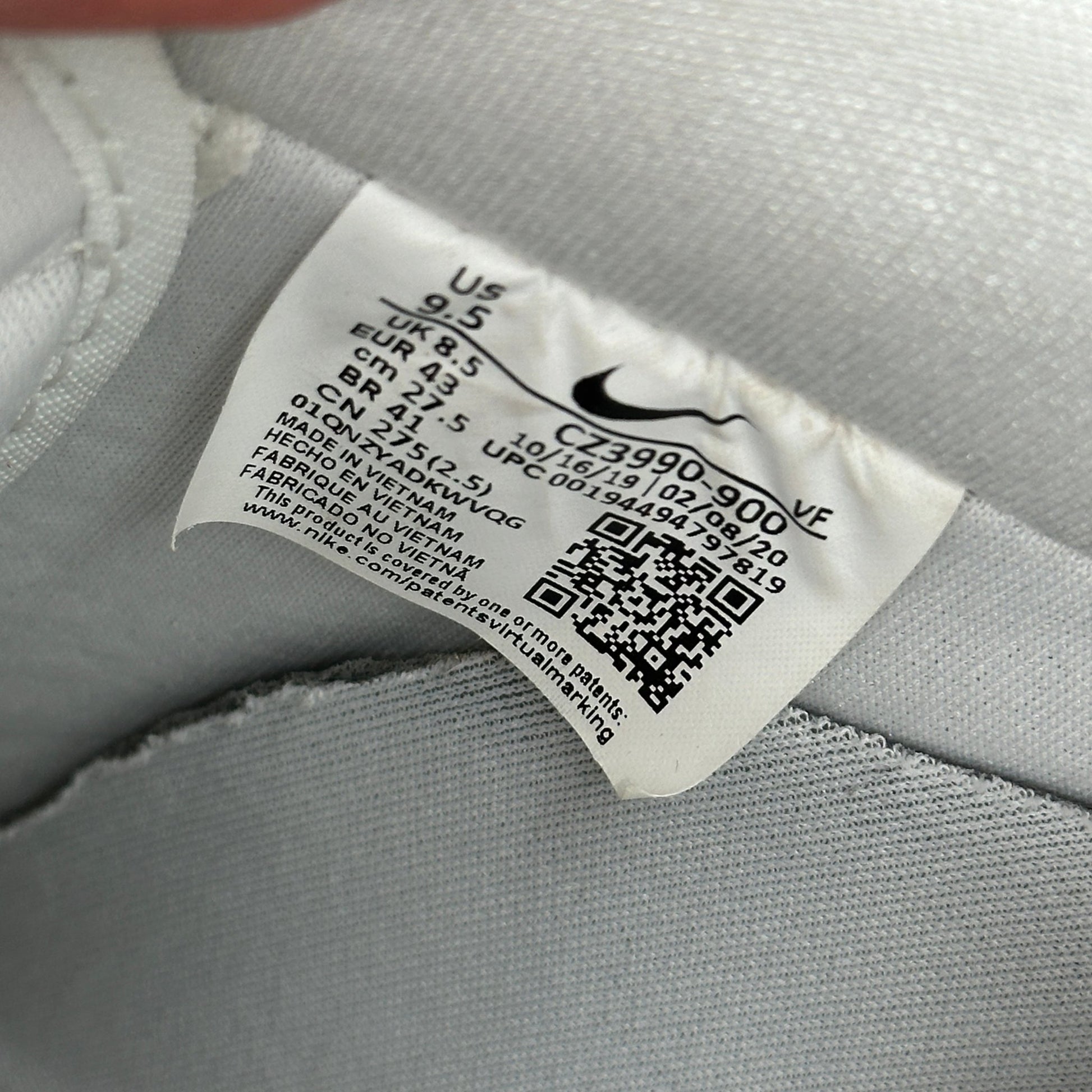 Nike Air Force 1 Flyleather Ruohan Wang *pre - owned* SIZE 9.5 - Kicks Collective PA - Nike - CZ3990-900 - Men's Shoes - 9.5M/11W - Pre - Owned