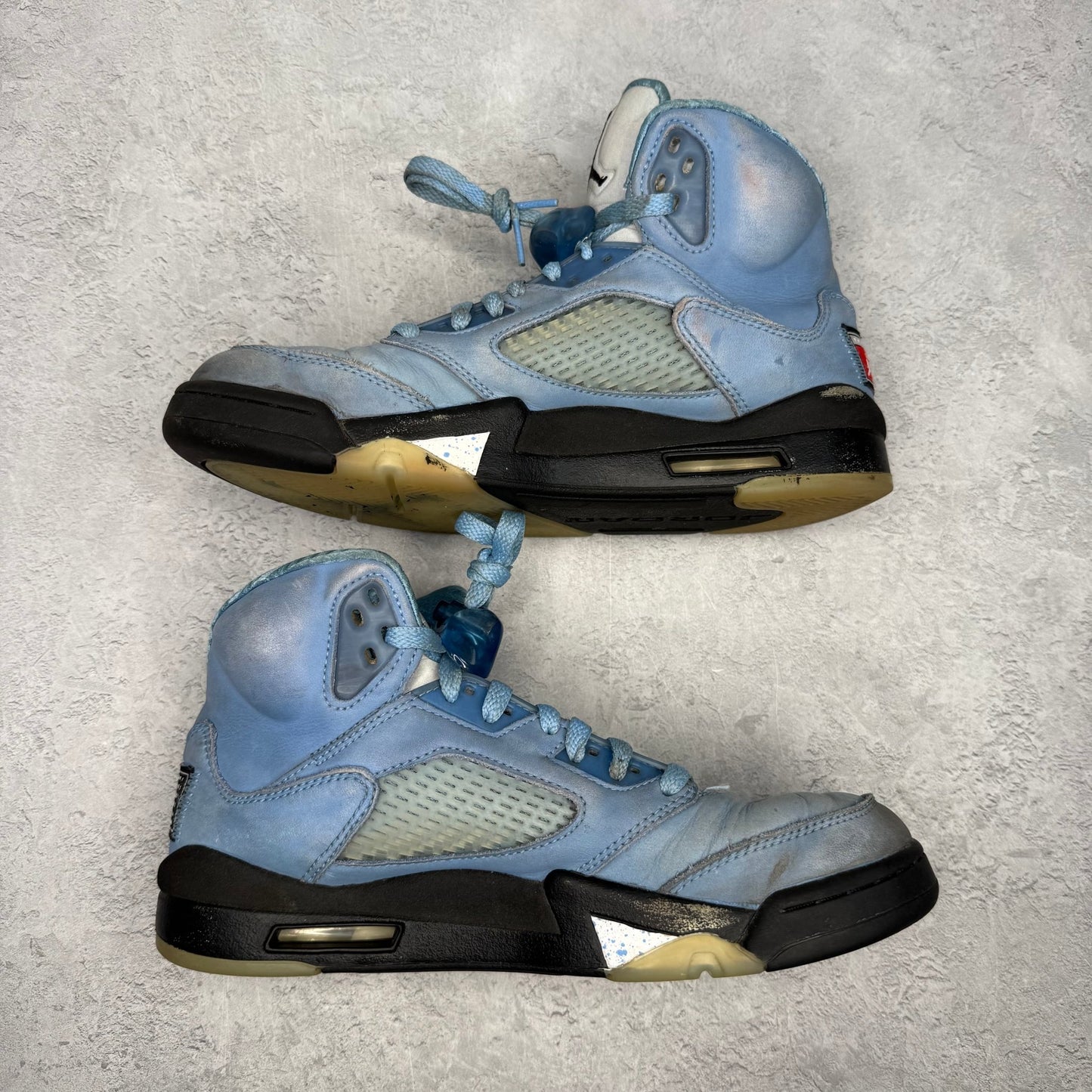 Jordan 5 Retro UNC University Blue *pre - owned* SIZE 8 - Kicks Collective PA - Jordan - DV1310-401 - Men's Shoes - 8M/9.5W - Pre - Owned