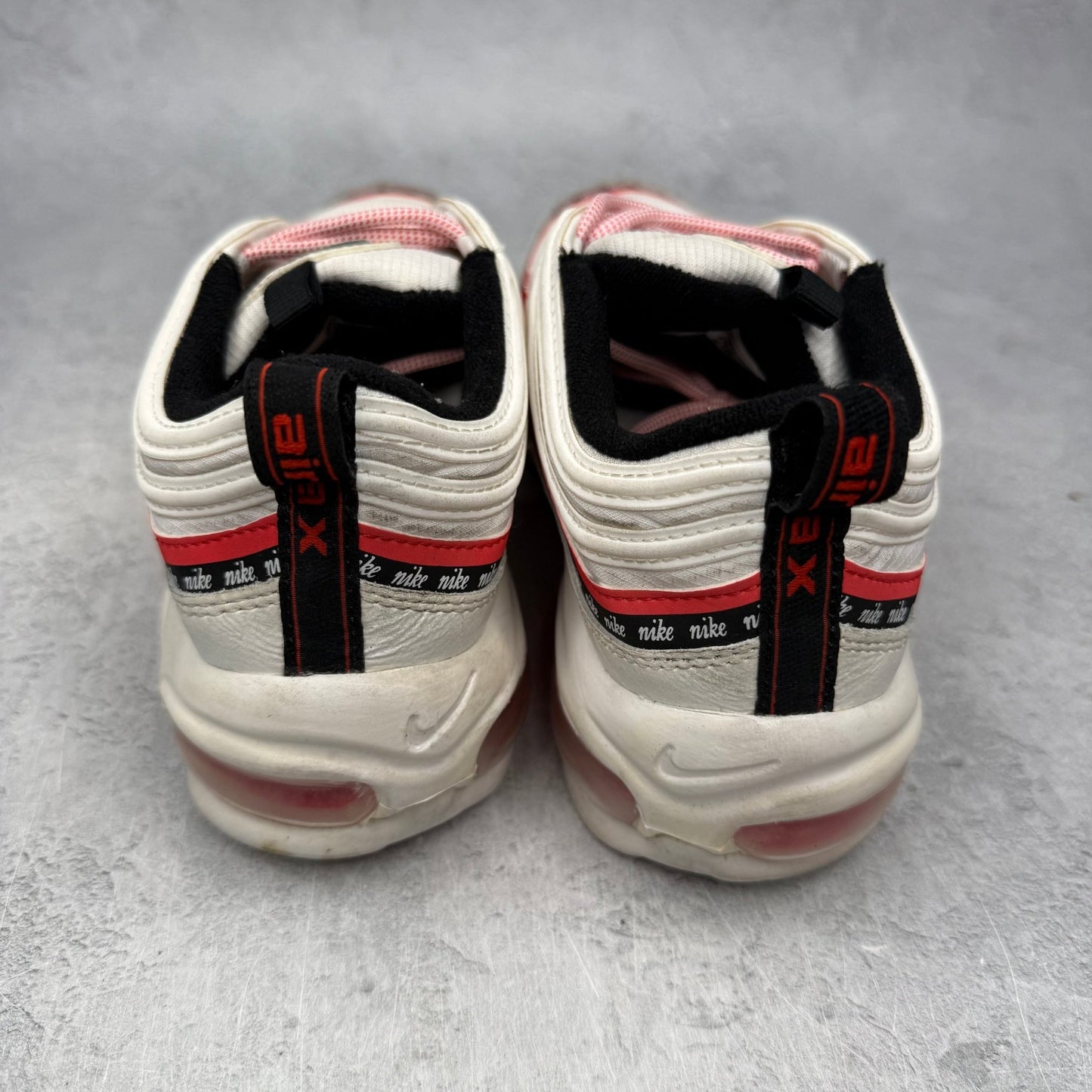 Nike Air Max 97 Script Swoosh Pack (GS) *pre - owned* SIZE 5Y - Kicks Collective PA - Nike - CQ4817-100 - Kid's Shoes - 5Y - Pre - Owned - No Box