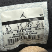 Jordan 14 Retro Black Toe (2014) *pre-owned* SIZE 8.5
