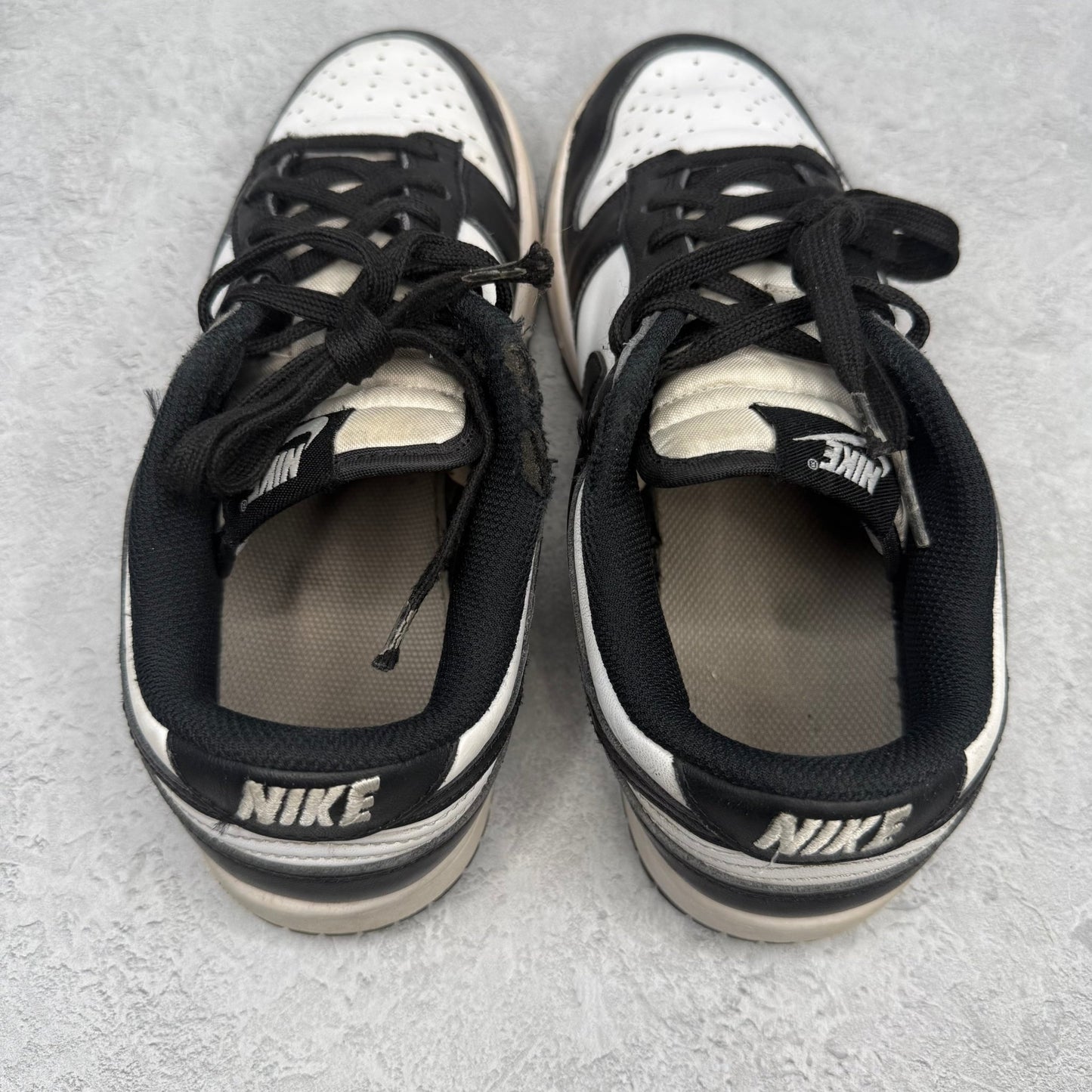 Nike Dunk Low Retro White Black Panda (Women's) *pre - owned* SIZE 8W - Kicks Collective PA - Nike - DD1503 - 101 - Women's Shoes - 6.5M/8W - Pre - Owned