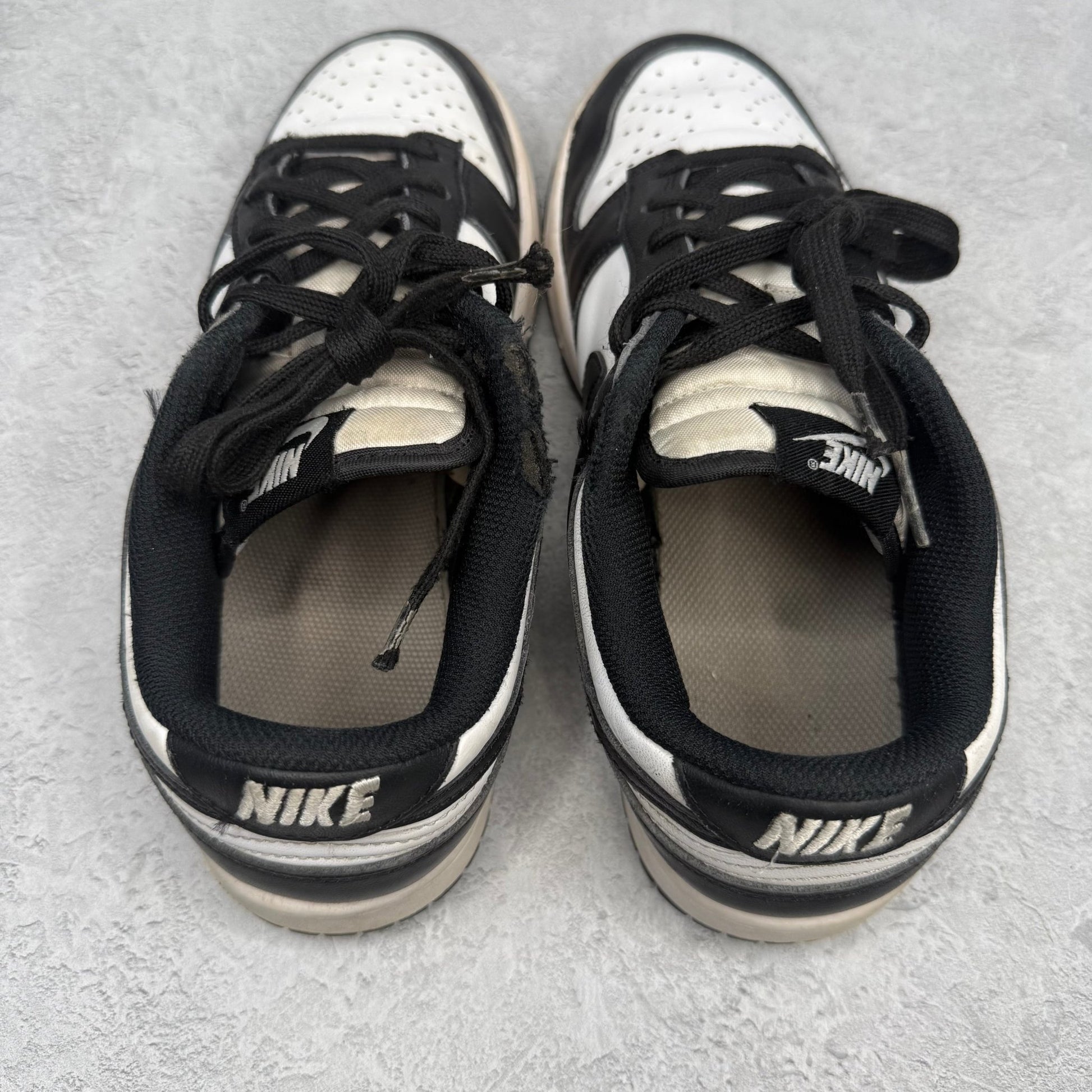 Nike Dunk Low Retro White Black Panda (Women's) *pre - owned* SIZE 8W - Kicks Collective PA - Nike - DD1503 - 101 - Women's Shoes - 6.5M/8W - Pre - Owned