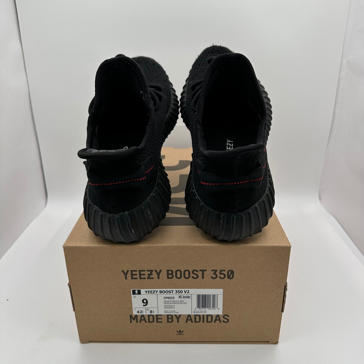 adidas Yeezy Boost 350 V2 Bred *pre-owned* (SIZE 9)