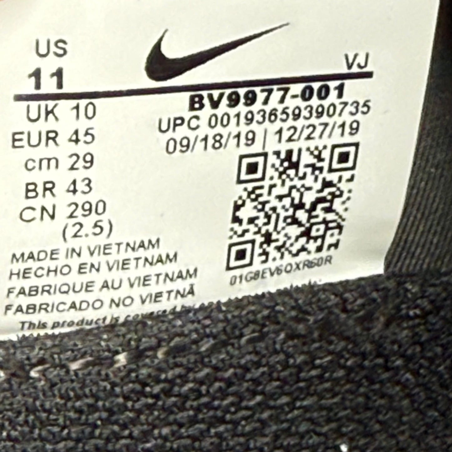 Nike Air Max 2090 Black Wolf Grey *pre - owned* SIZE 11 - Kicks Collective PA - Nike - BV9977-001 - Men's Shoes - 11M/12.5W - Pre - Owned