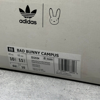 adidas Campus Bad Bunny The Last Campus *pre - owned* SIZE 10.5 - Kicks Collective PA - adidas - ID2534 - Men's Shoes - 10.5M/12W - Pre - Owned
