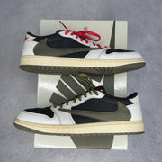 Jordan 1 Retro Low OG SP Travis Scott Olive (Women's) - Image 1