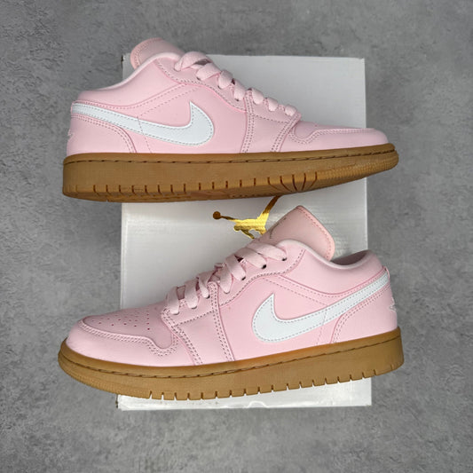 Jordan 1 Low Arctic Pink Gum (Women's) *pre - owned* SIZE 6.5W - Kicks Collective PA - Jordan - DC0774-601 - Women's Shoes - 5M/6.5W - Pre - Owned