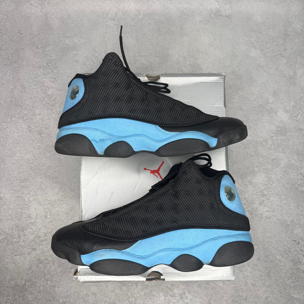 Jordan 13 Retro Black University Blue *pre - owned* - Kicks Collective PA - Jordan - DJ5982-041 - Men's Shoes - 12M/13.5W - Pre - Owned
