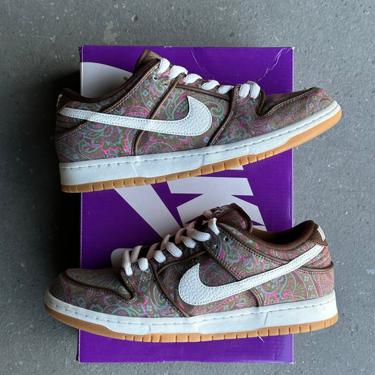 Nike SB Dunk Low Pro Paisley Brown *pre-owned* (SIZE 9.5)