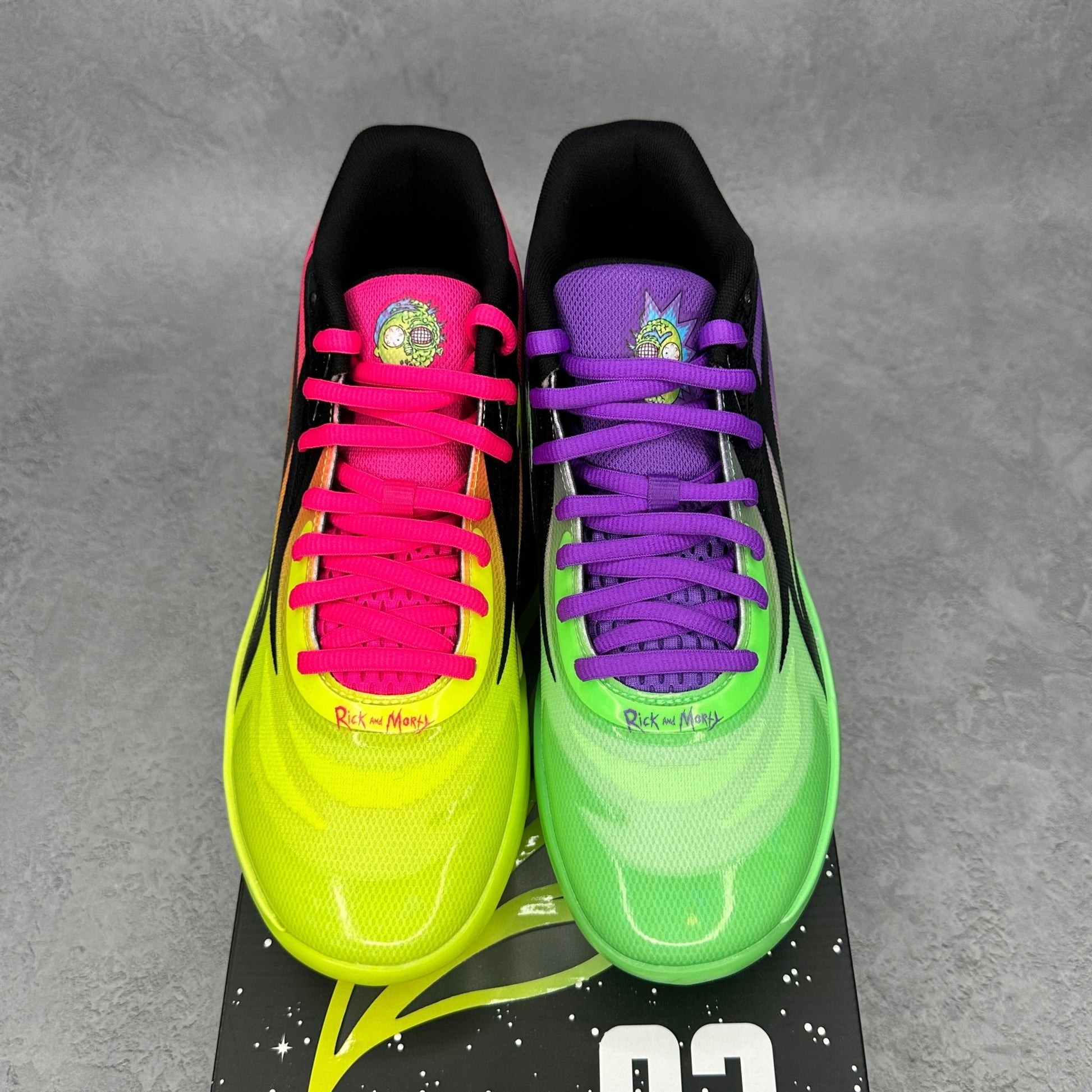 Puma LaMelo Ball MB.02 Rick & Morty Adventures - Kicks Collective PA - Puma - 377411 - 02 - Men's Shoes - 10M/11.5W - Brand New