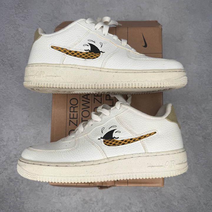 Nike Air Force 1 Low '07 LV8 Next Nature Sun Club Wheat Grass (GS) pre-owned size 7