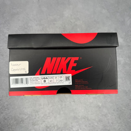 Jordan 1 Retro High OG Dark Marina Blue *pre - owned* SIZE 8 - Kicks Collective PA - Jordan - 555088-404 - Men's Shoes - 8M/9.5W - Pre - Owned