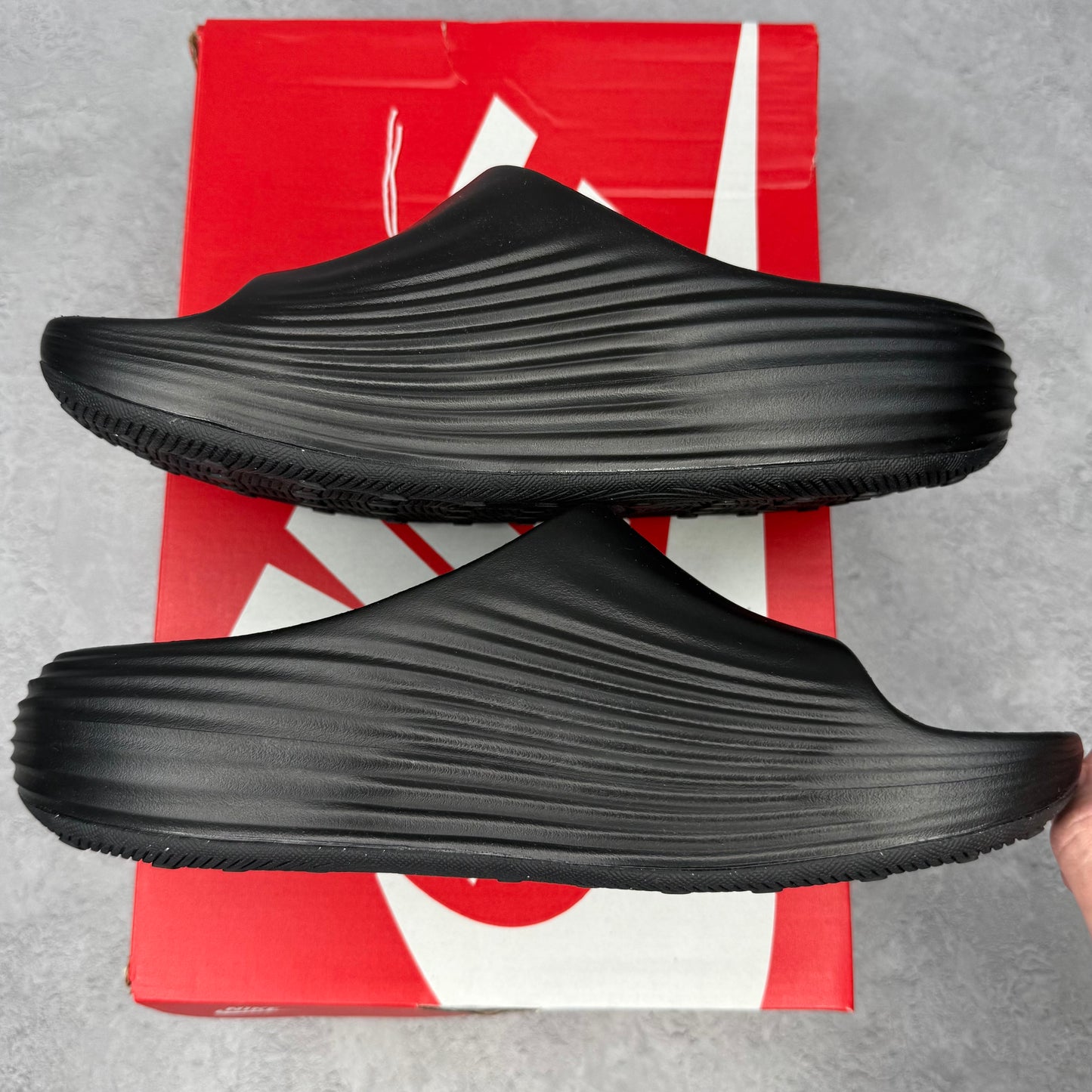 Nike ReactX Rejuven8 Slide Black