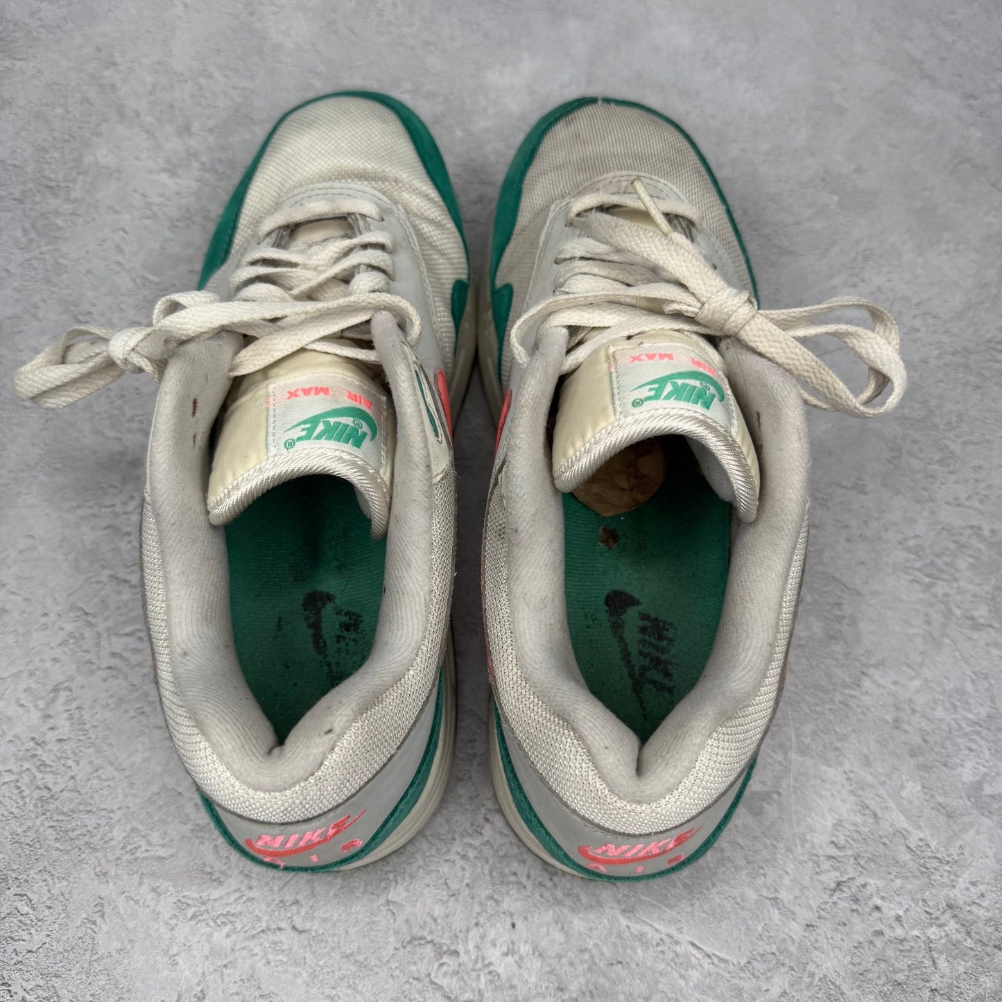 Nike Air Max 1 Watermelon *pre - owned* SIZE 9 - Kicks Collective PA - Nike - AH8145 - 106 - Men's Shoes - 9M/10.5W - Pre - Owned