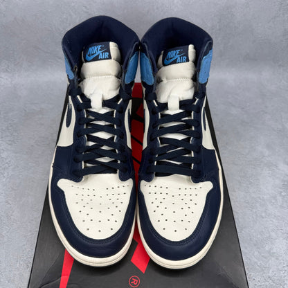 Jordan 1 Retro High Obsidian *pre - owned* SIZE 11 - Kicks Collective PA - Jordan - 555088-140 - Men's Shoes - 11M/12.5W - Pre - Owned