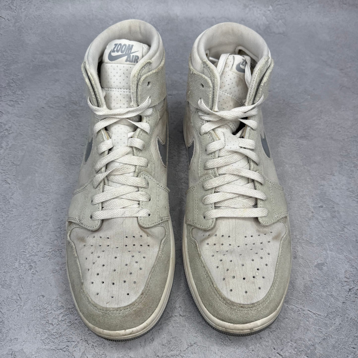 Jordan 1 High Zoom Air CMFT 2 Particle Grey *pre-owned* SIZE 11