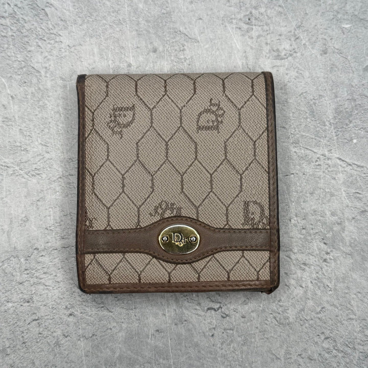 Christian Dior Honeycomb Leather BiFold Wallet *pre - owned* - Kicks Collective PA - Dior - DIOR1 - Men's Wallets - OS - Pre - Owned - No Box