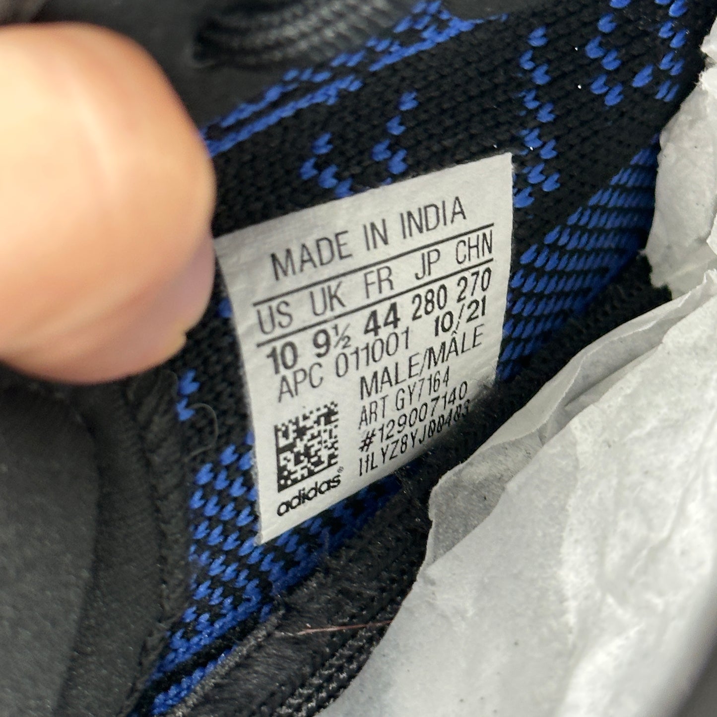 adidas Yeezy Boost 350 V2 Dazzling Blue *pre-owned* SIZE 10