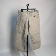 Carhartt Pocket Painter Jeans Tan/Cream *pre-owned* SIZE 36/30