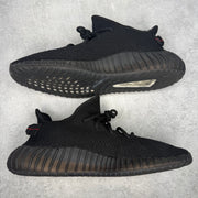 adidas Yeezy Boost 350 V2 Black Red *pre-owned* SIZE 11.5