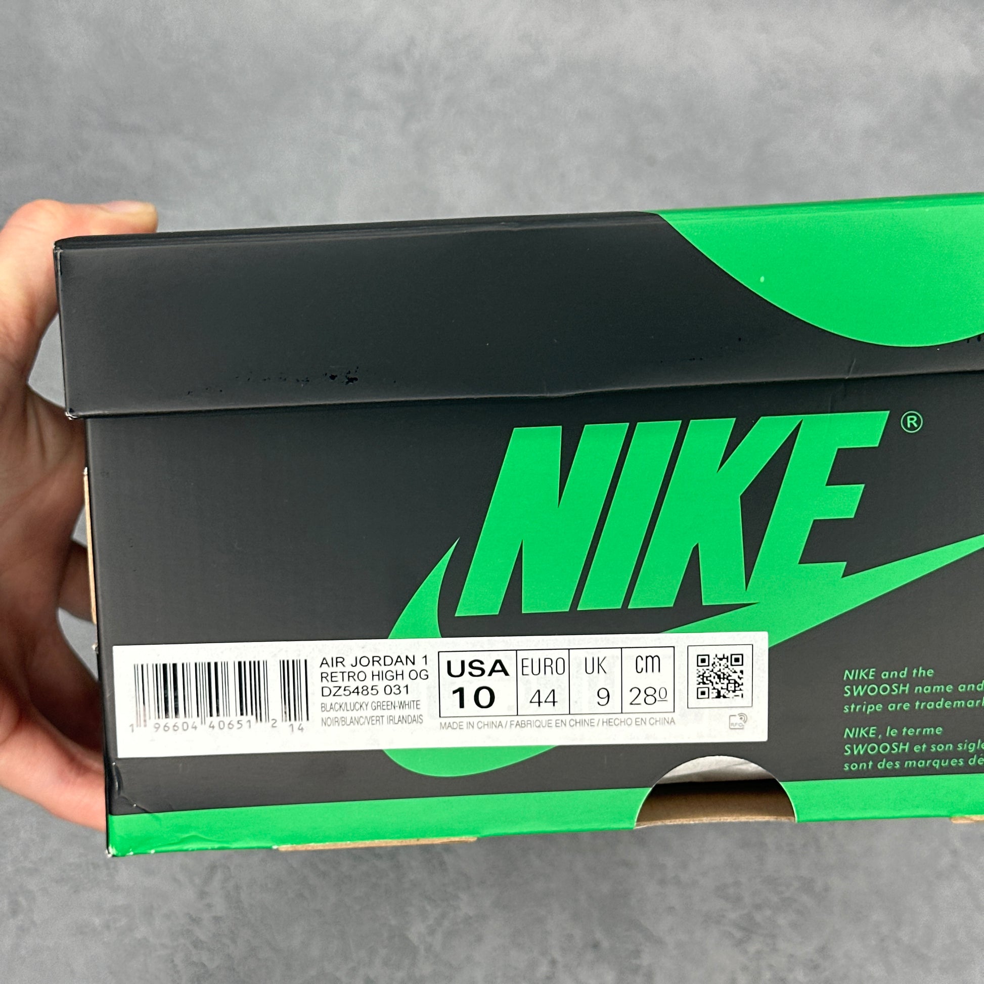 Jordan 1 Retro High OG Lucky Green