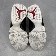 Jordan 9 Retro White Black Red (2010) *pre-owned* SIZE 7.5