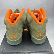 Jordan 5 Retro Olive (2024) (GS) pre-owned size 6Y