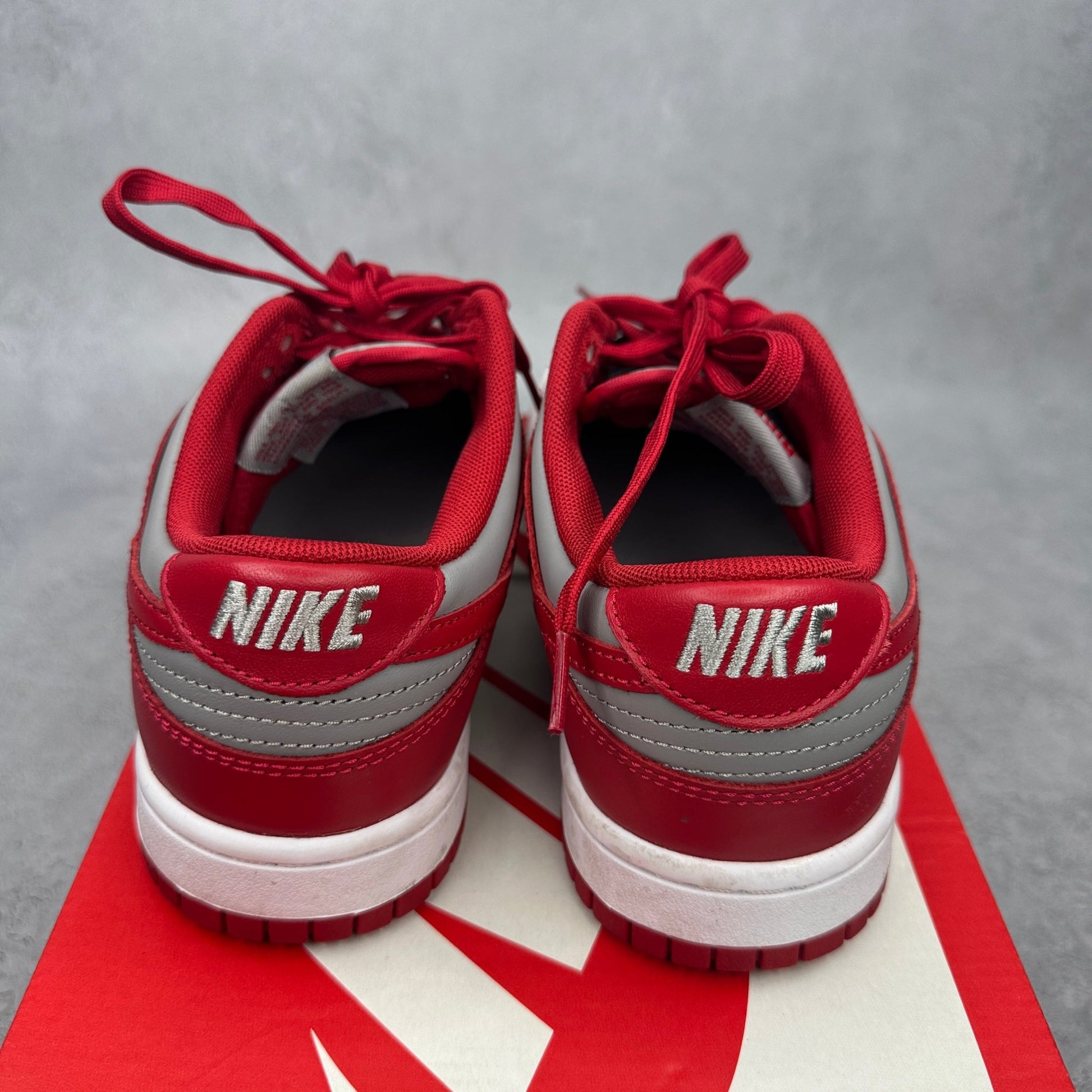 Nike Dunk Low Retro UNLV (2021) *pre - owned* SIZE 8 - Kicks Collective PA - Nike - DD1391 - 002 - Men's Shoes - 8M/9.5W - Pre - Owned