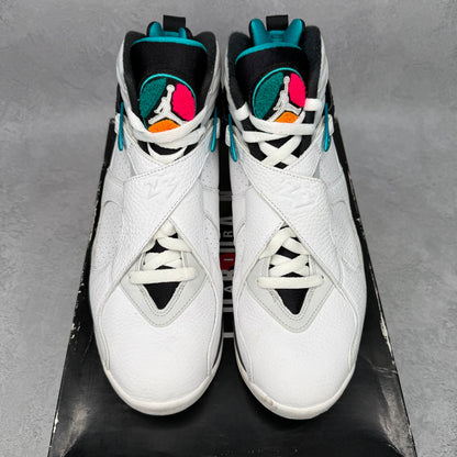 Jordan 8 Retro South Beach *pre-owned* SIZE 10