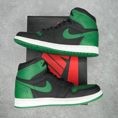 Jordan 1 Retro High Pine Green Black *pre-owned* SIZE 10