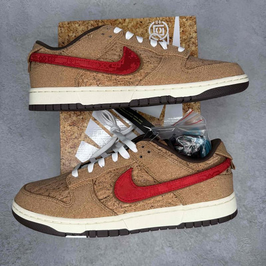Nike Dunk Low SP CLOT Cork - Kicks Collective PA - Nike - FN0317 - 121 - Men's Shoes - 12M/13.5W - Brand New
