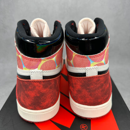 Jordan 1 Retro High OG Spider-Man Across the Spider-Verse VNDS *pre-owned* SIZE 9