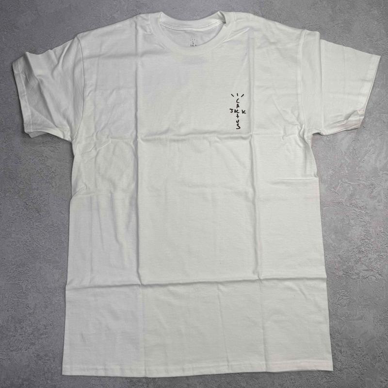 Cactus Jack Travis Scott Logo Tee White