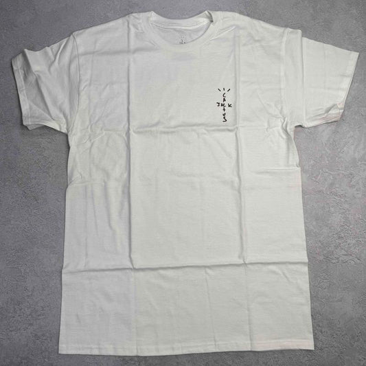 Cactus Jack Travis Scott Logo Tee White