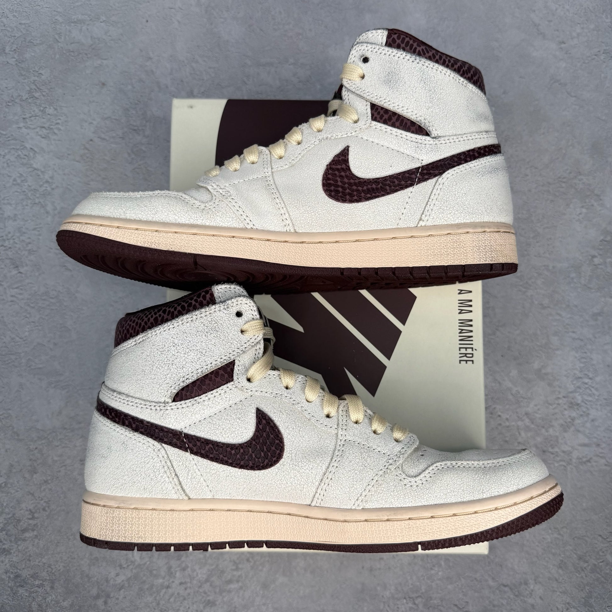 Jordan 1 Retro High OG A Ma Maniére *pre - owned* SIZE 8.5 - Kicks Collective PA - Jordan - DO7097 - 100 - Men's Shoes - 8.5M/10W - Pre - Owned