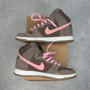 Nike SB Dunk High Chocolate Pink 9.5 (Pre-Owned) - back
