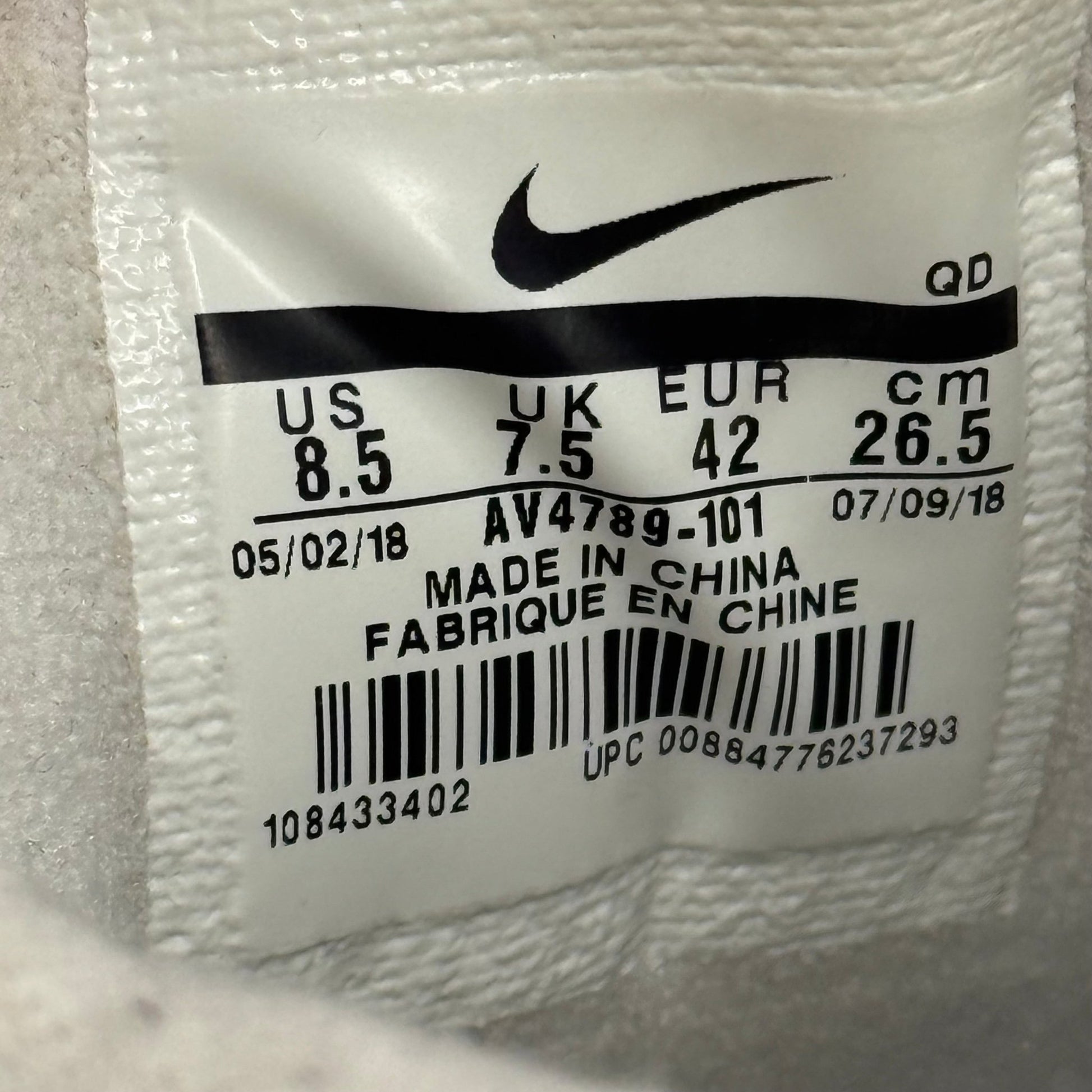 Nike M2K Tekno White Pure Platinum *pre - owned* SIZE 8.5 - Kicks Collective PA - Nike - AV4789-101 - Men's Shoes - 8.5M/10W - Pre - Owned - No Box