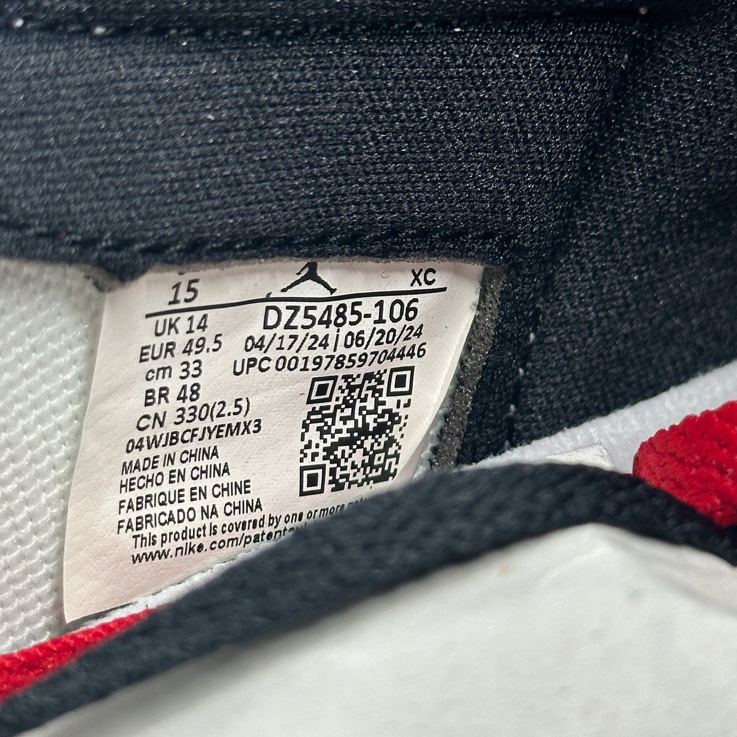 Jordan 1 Retro High OG Black Toe Reimagined