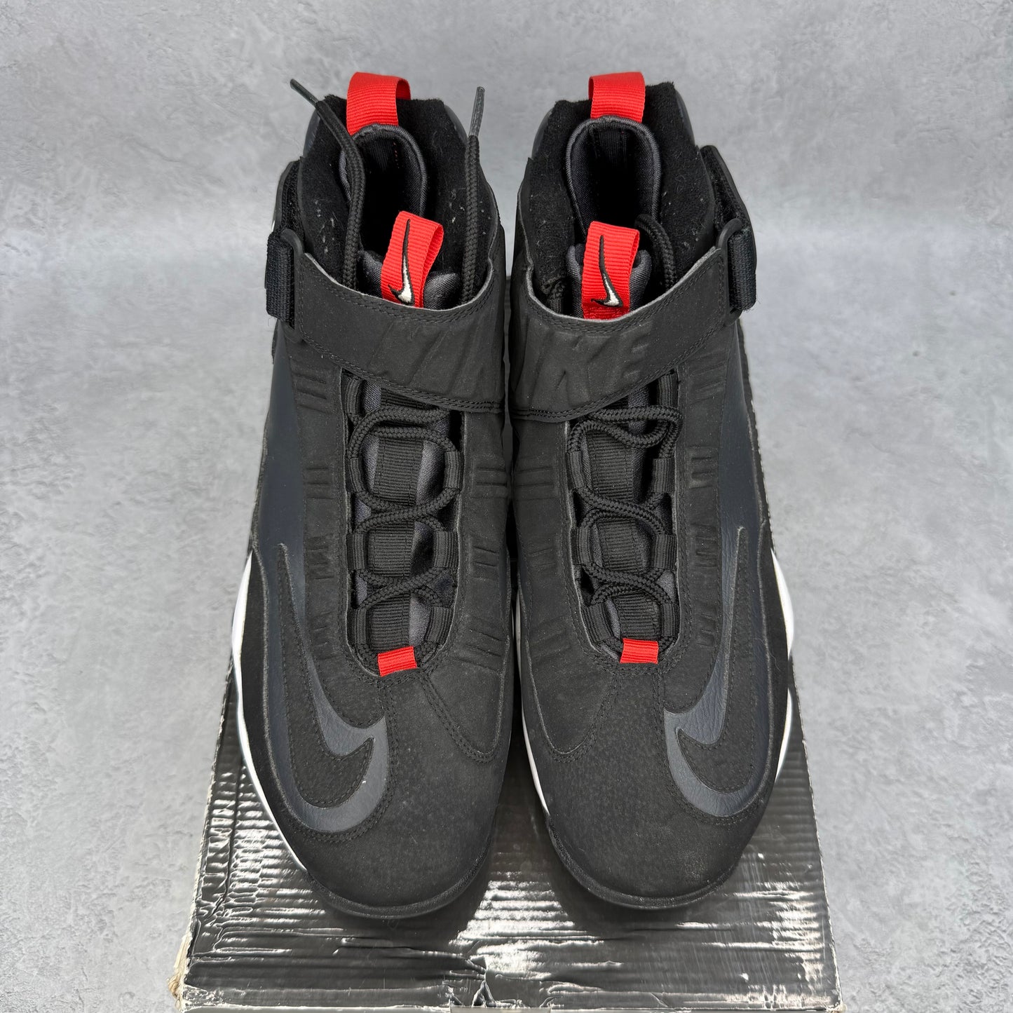 Nike Air Griffey Max 1 Anthracite Hot Red *pre-owned* SIZE 9